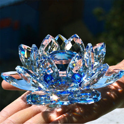 Fengshui Crystal Lotus Flower