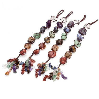 Prosperity & Balance 7 Chakra Gemstone Hanging Ornament