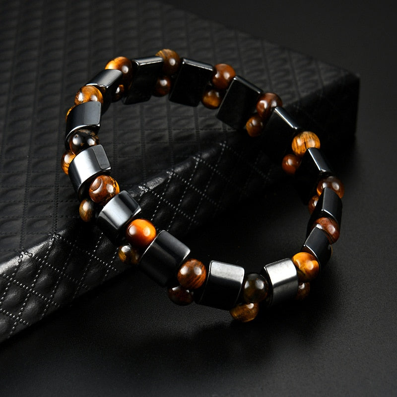 Magnetic Hematite Weight Loss & Protection Bracelet
