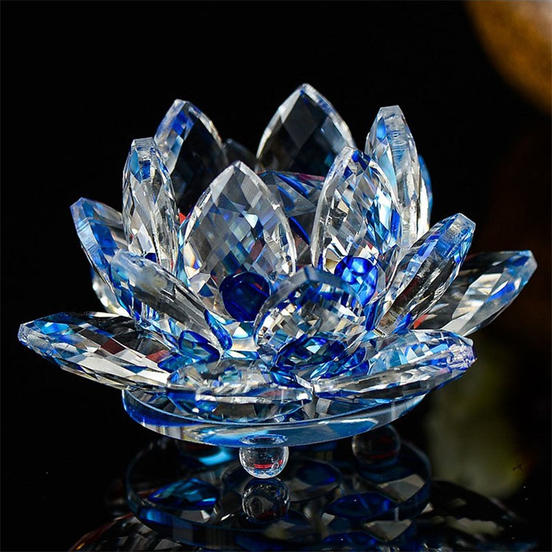 Fengshui Crystal Lotus Flower