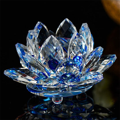 Fengshui Crystal Lotus Flower