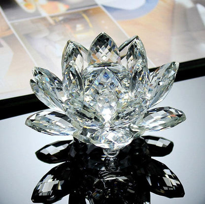 Fengshui Crystal Lotus Flower