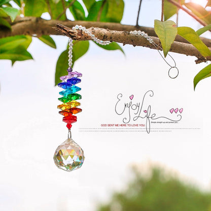 Chakra Rainbow Crystal Sun-catchers