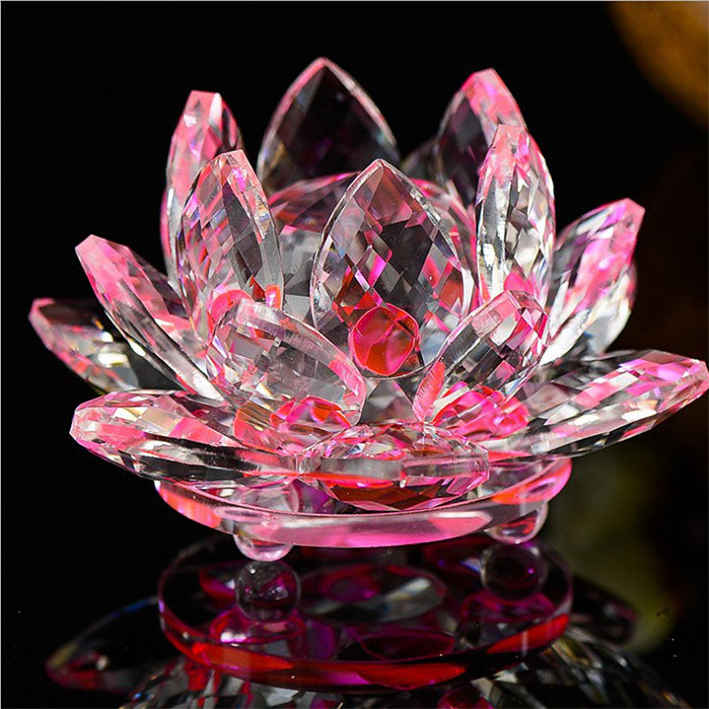 Fengshui Crystal Lotus Flower
