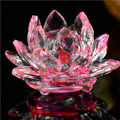 Fengshui Crystal Lotus Flower