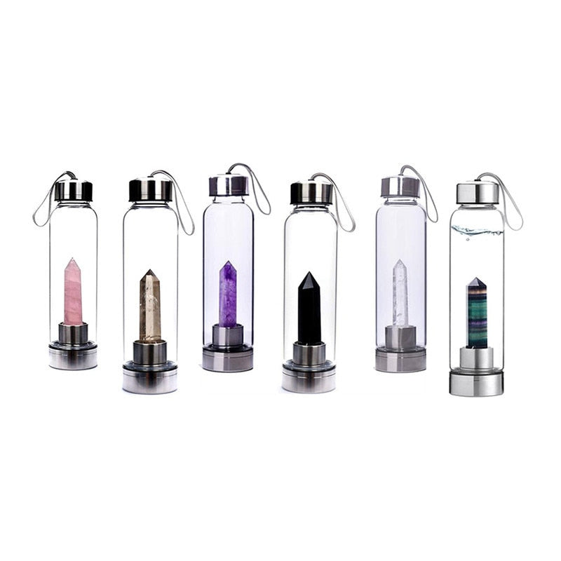 Crystal Infused Water Bottle