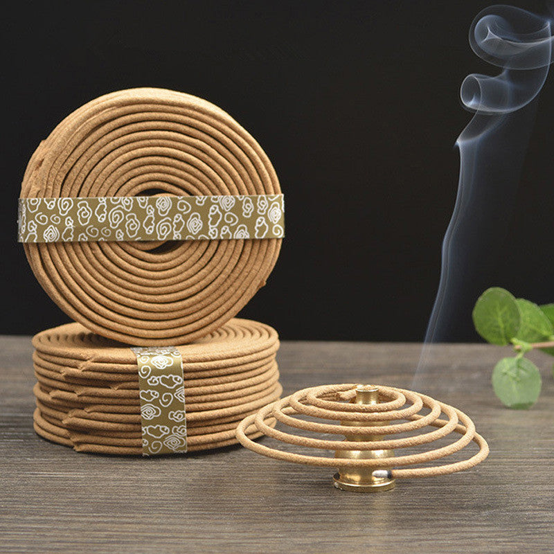 Natural Sandalwood Incense Coil - 7 Scents