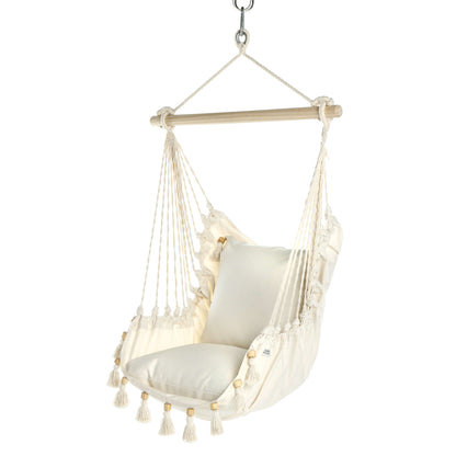 Small Boho Indoor Hammock Chair With Tassels | LOLITA Jr.