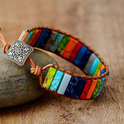 Color Burst Positivity Bracelet