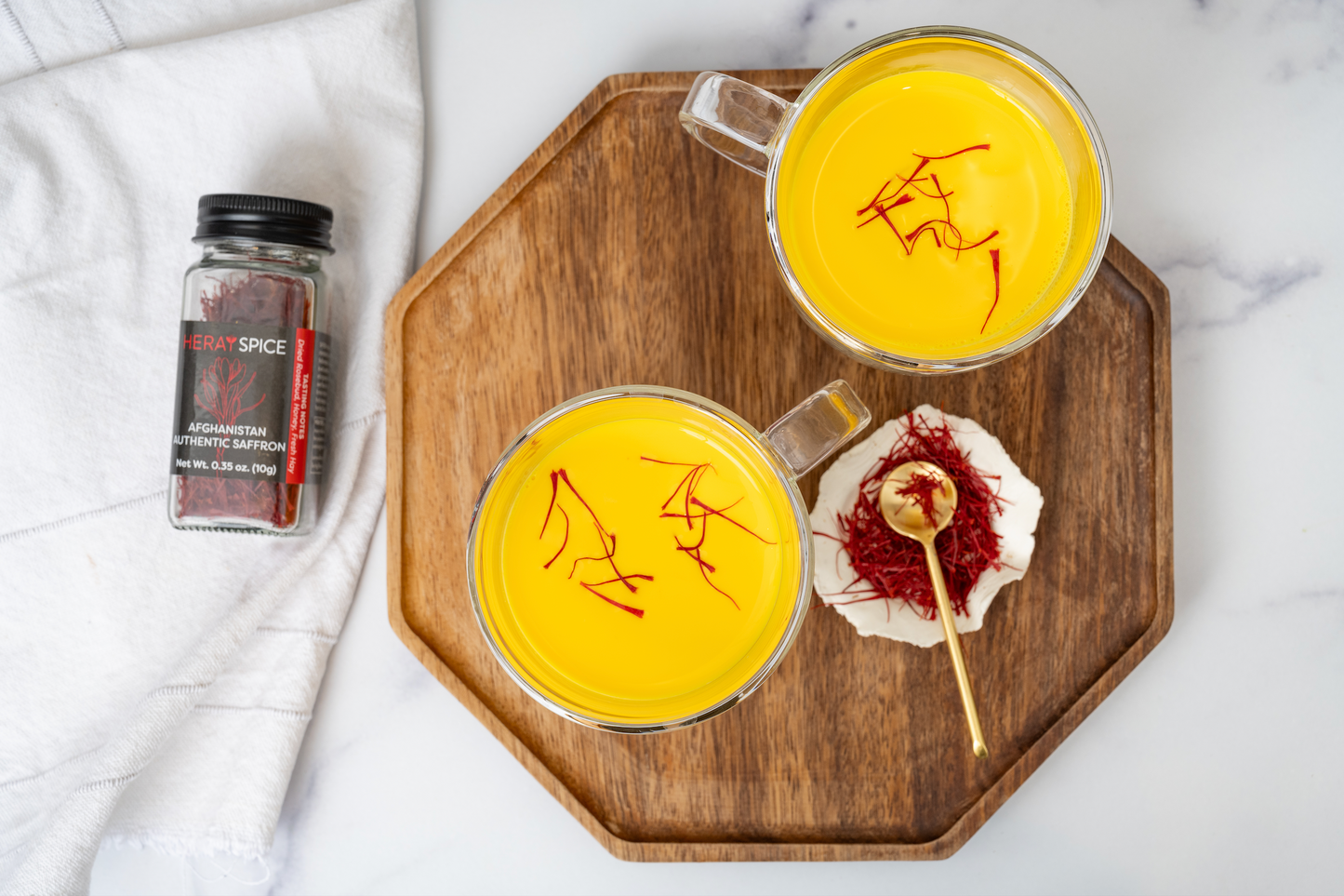 10 Grams (0.3 Oz) Heray Saffron, Afghani Superior Negin Quality