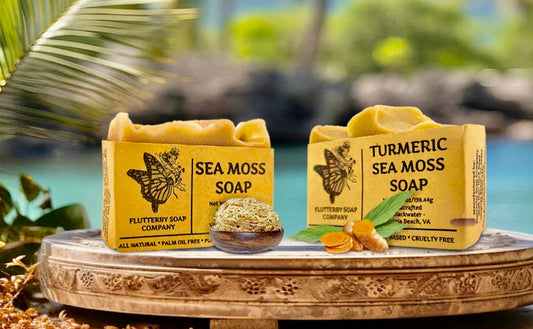 Organic Sea Moss Soap – Organic Bar Soap for Face & Body | 13 Soap Choices!