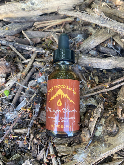 Magic Brown Stoneblood Shilajit (Double Strength)