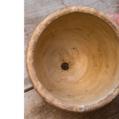 Bohemian Red Clay Planter