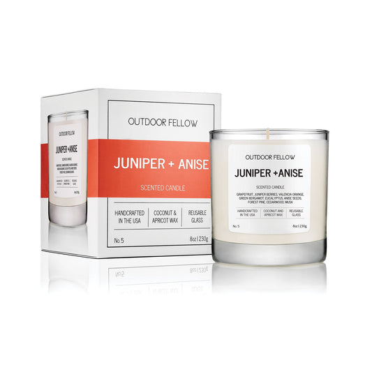 Juniper and Anise Scented Candle