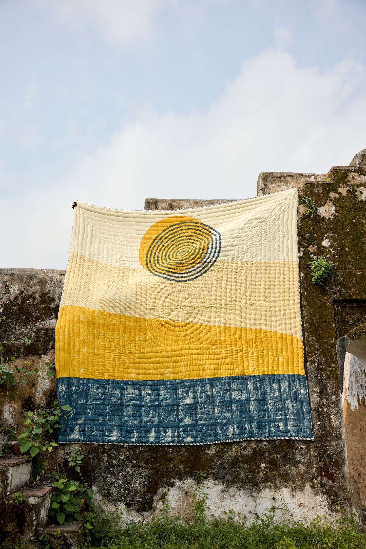 Spiral Sunset Quilt