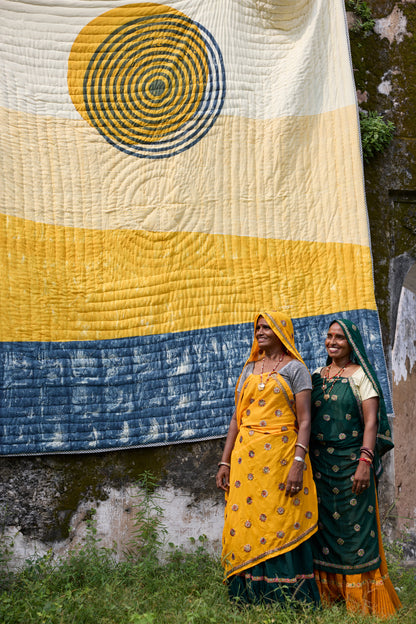 Spiral Sunset Quilt