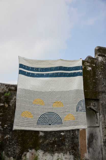 Spiral Sunset Quilt