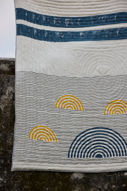 Spiral Sunset Quilt
