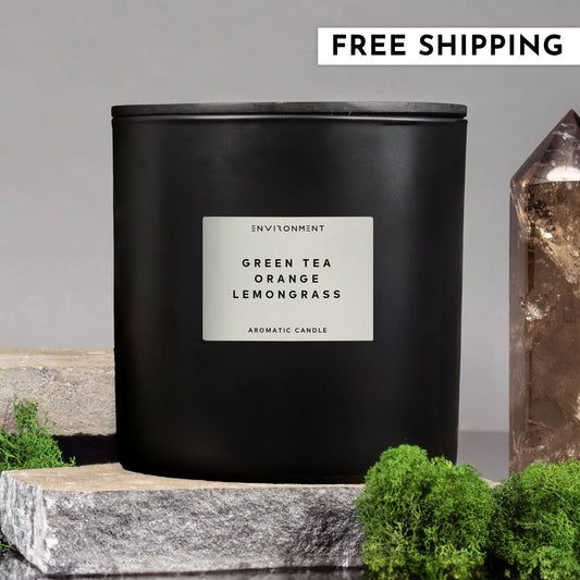 55oz Green Tea | Orange | Lemongrass Candle (Inspired by Delano Beach Club Hotel®)