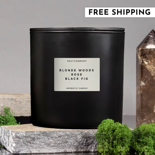 55oz Blonde Woods | Rose | Black Fig Candle (Inspired by The EDITION Hotel®)