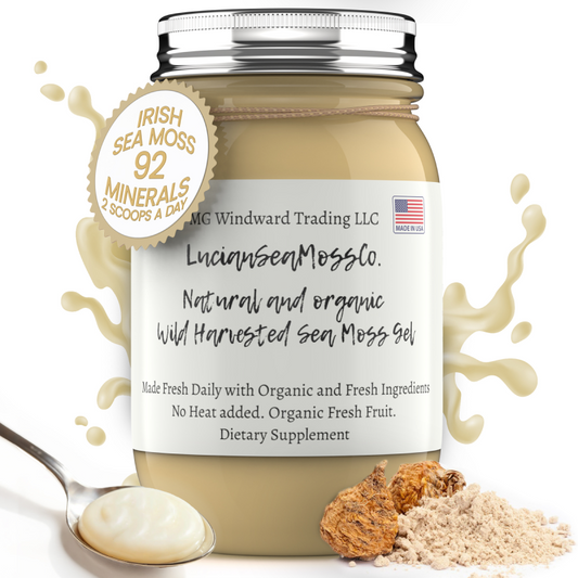 Maca Root Infused Organic Sea Moss Gel