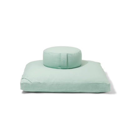 Organic Meditation Cushion Set - meadow