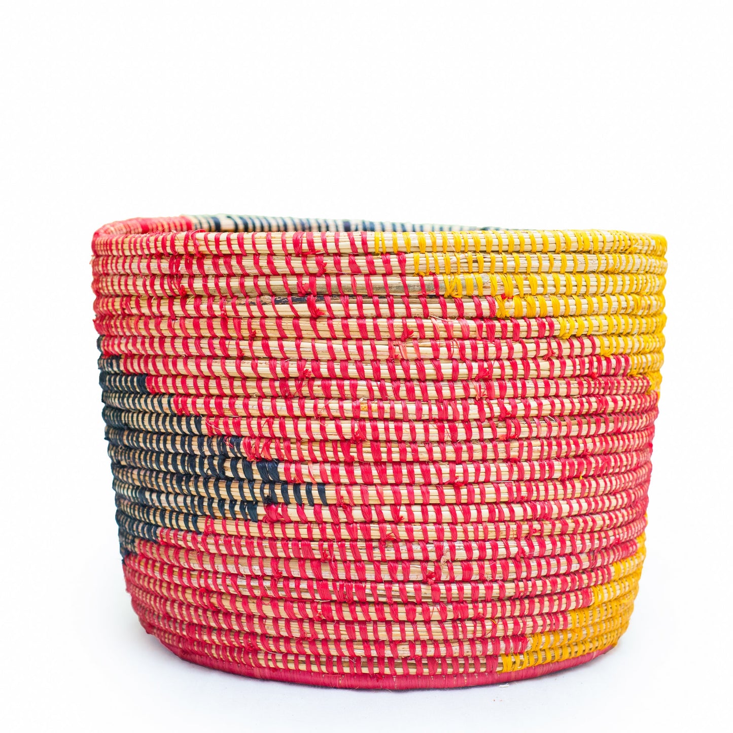 Zebra Handwoven Eco-Friendly Basket