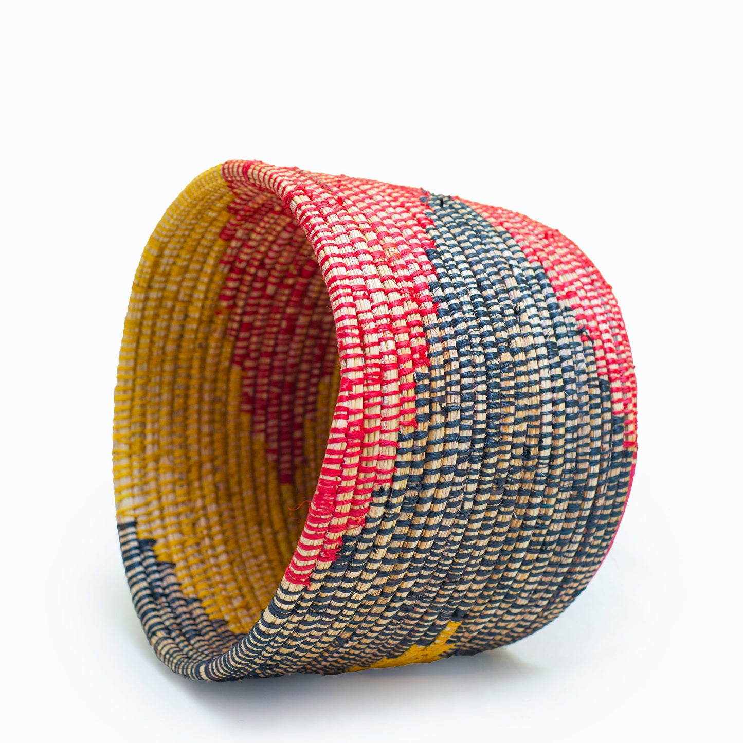 Zebra Handwoven Eco-Friendly Basket