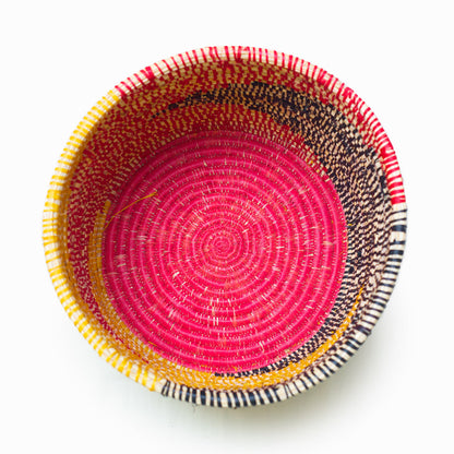 Zebra Handwoven Eco-Friendly Basket