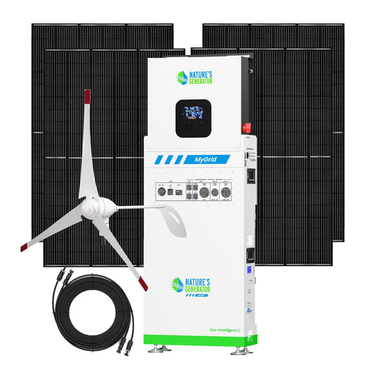 MyGrid 10K Solar and Wind Generator for Home
