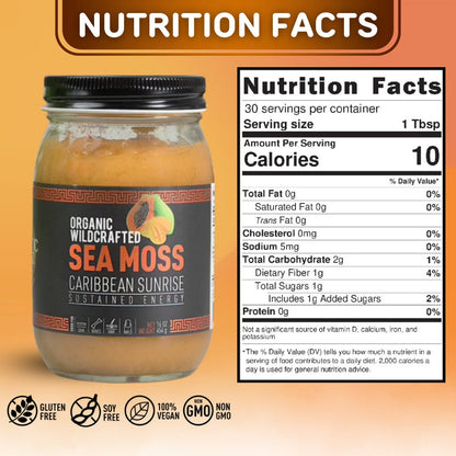 Caribbean Sunrise Sea Moss Gel Trio