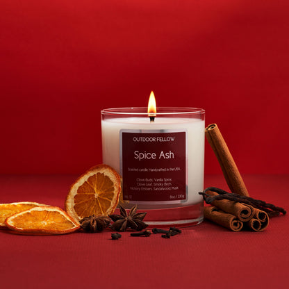 Spice Ash Scented Candle