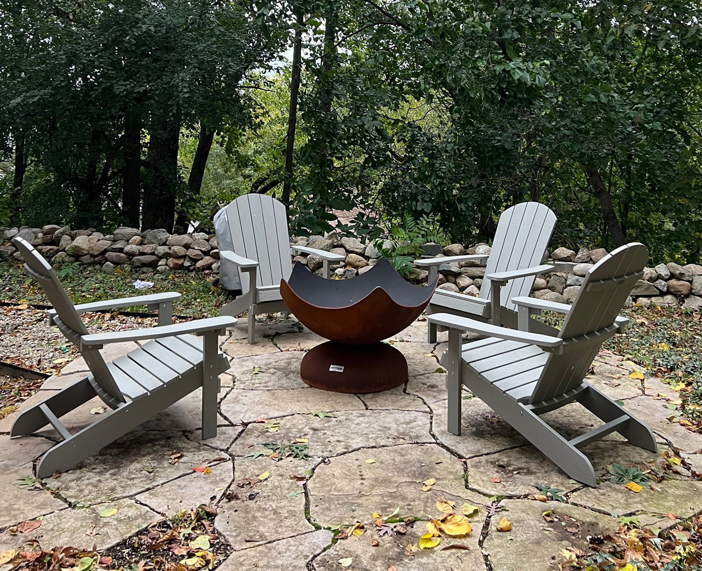 "Stellar" Wood Burning Artisan Fire Pit Bowl (Made In USA)
