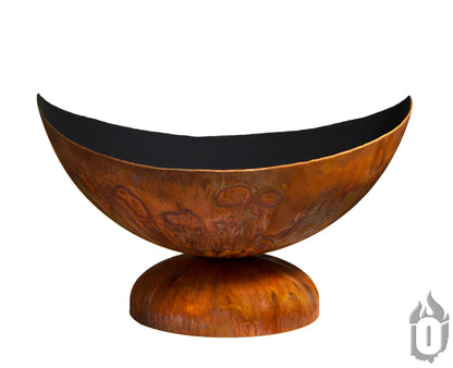 "Lunar" Wood Burning Fire Pit Bowl (Made In USA)