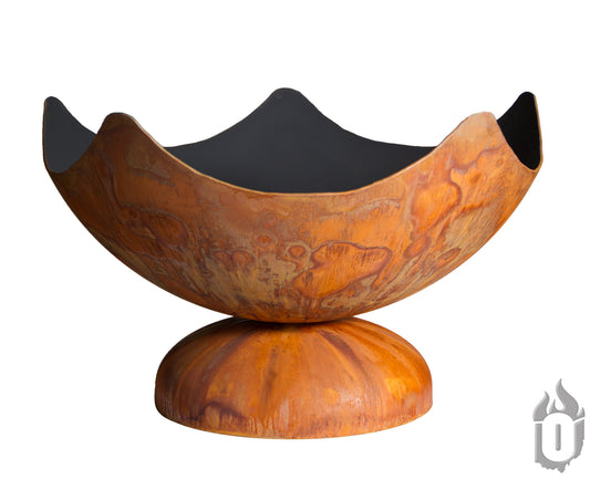 "Stellar" Wood Burning Artisan Fire Pit Bowl (Made In USA)