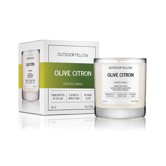 Olive Citron Scented Candle