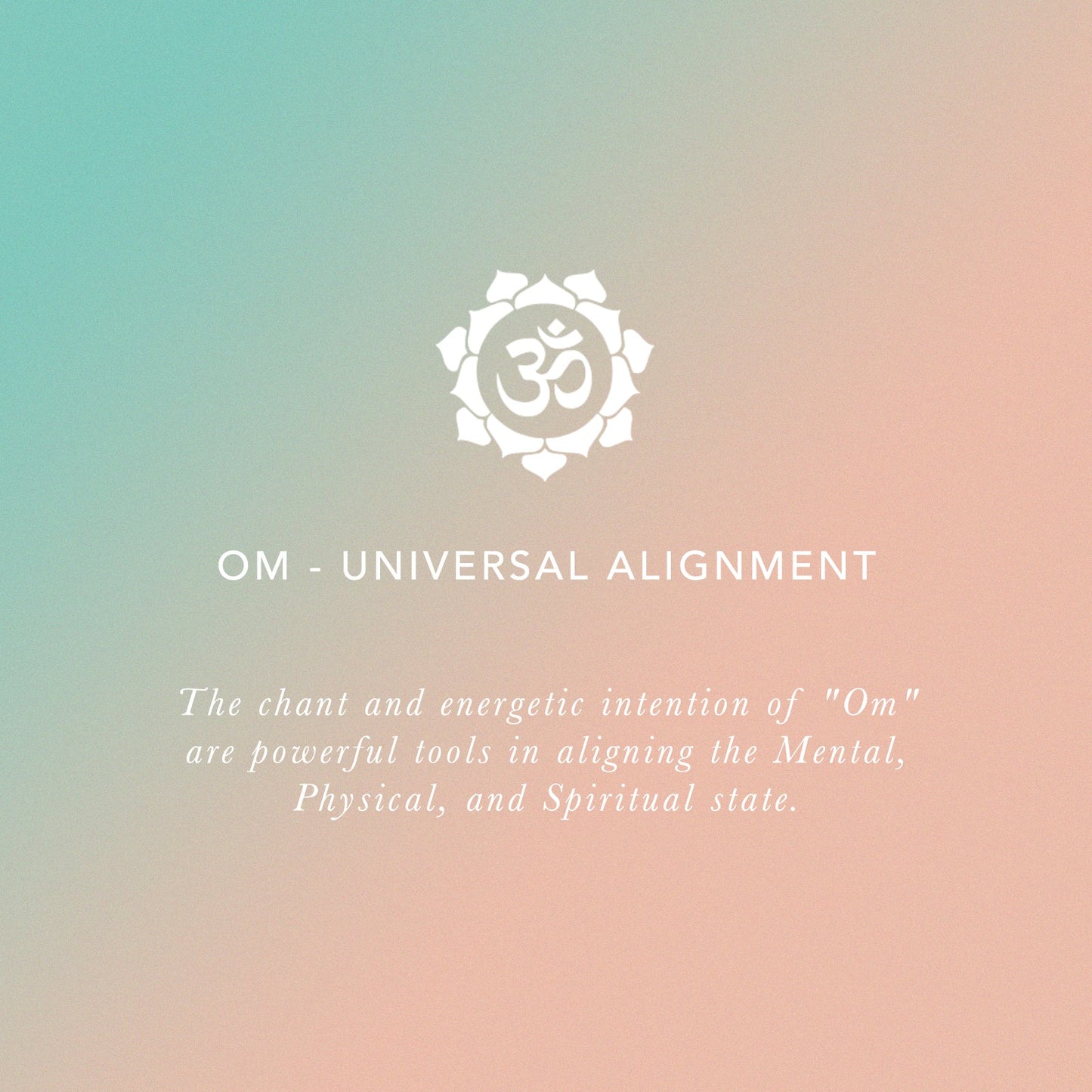 Om Namaste Bracelet