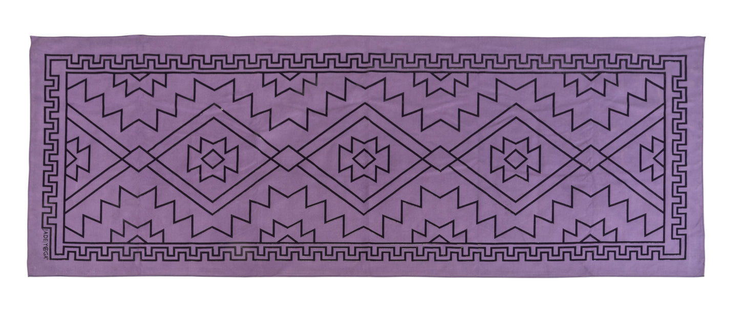 Double Grip Chamois Yoga Towel