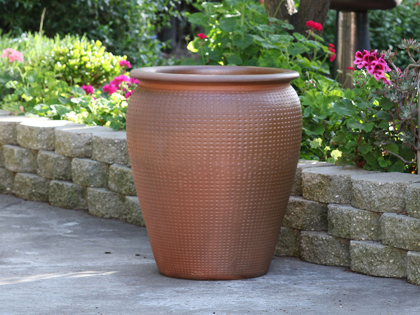 Manhattan Jar Planter- Set Of 2 (Clay) By Plantatorem