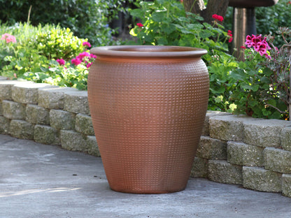 Manhattan Jar Planter- Set Of 2 (Clay) By Plantatorem