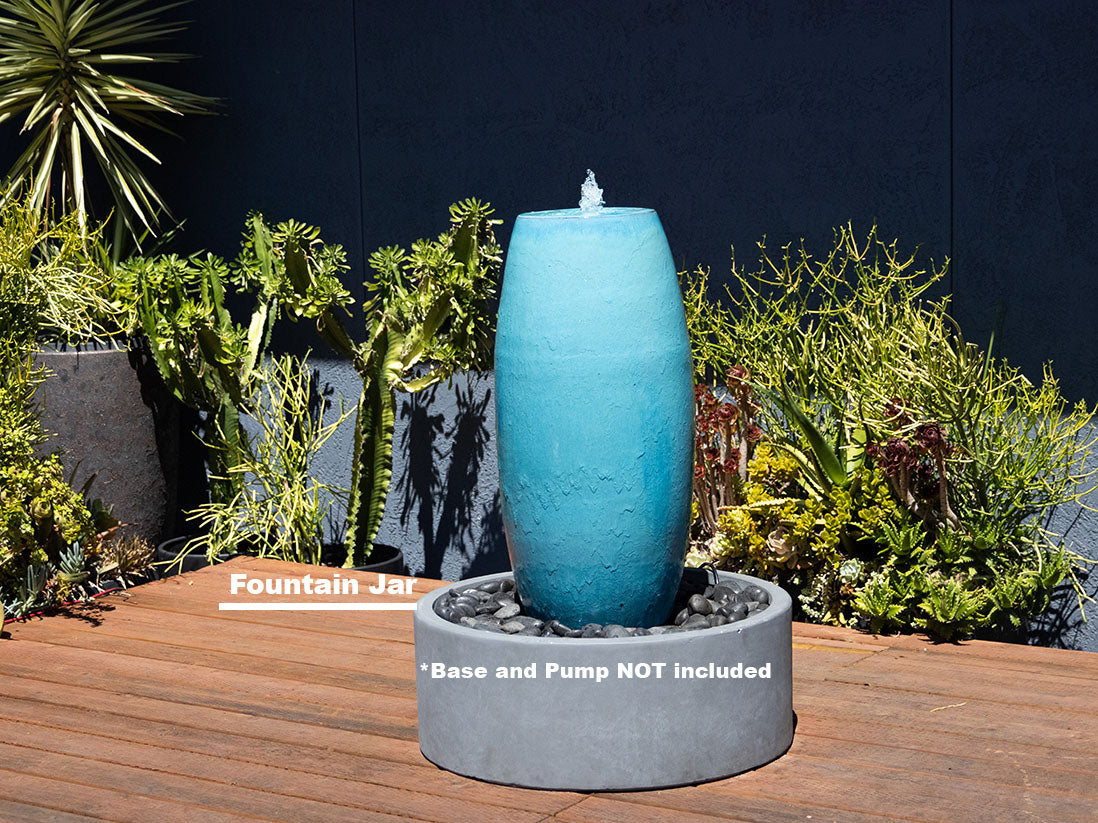 Narrow Drum Shape Fountain By Plantatorem