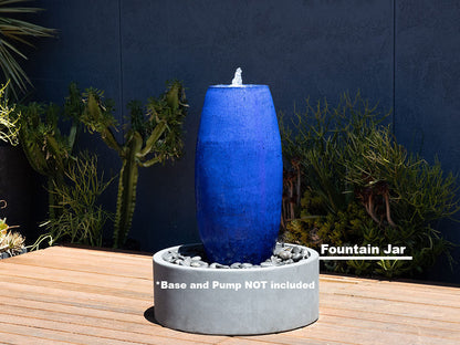 Narrow Drum Shape Fountain By Plantatorem