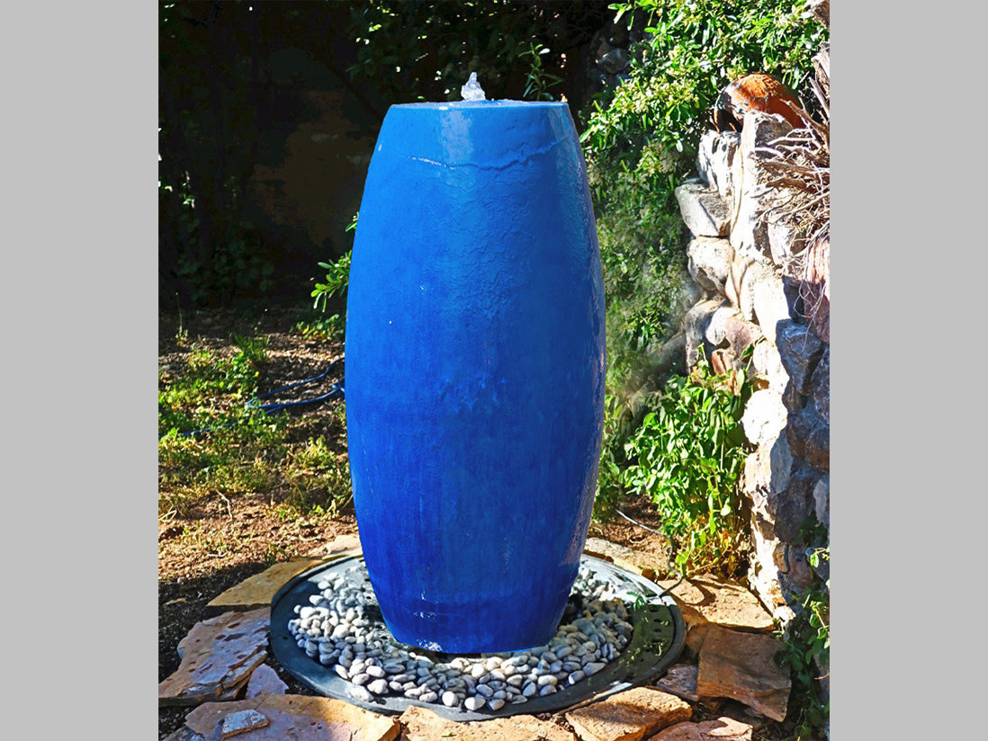 Narrow Drum Shape Fountain By Plantatorem