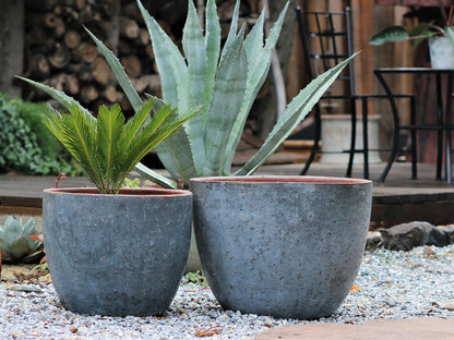 Rimless Parco Planter - Set of 3 By Plantatorem