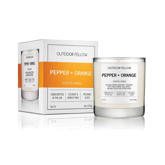 Pepper and Orange Scented Candle