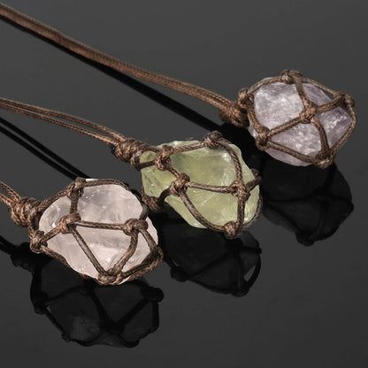 Potent Energy Natural Crystal Pendant