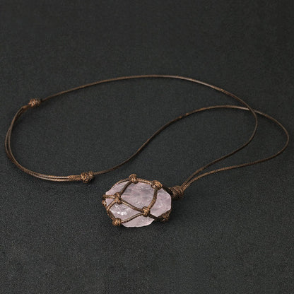 Potent Energy Natural Crystal Pendant