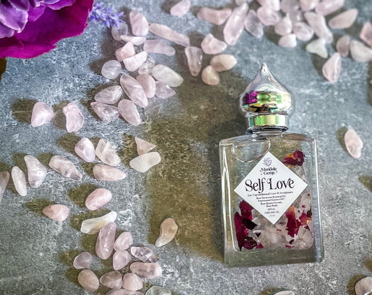SELF LOVE Rose Natural Perfume Oil for Valentines Day Gift