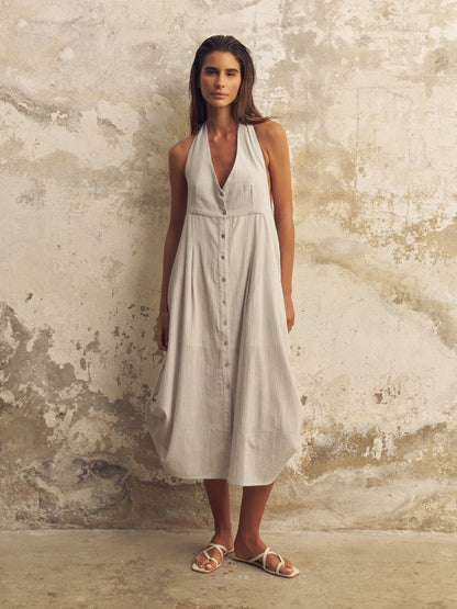 Sahara Sun Maxi Dress - Baby Blue