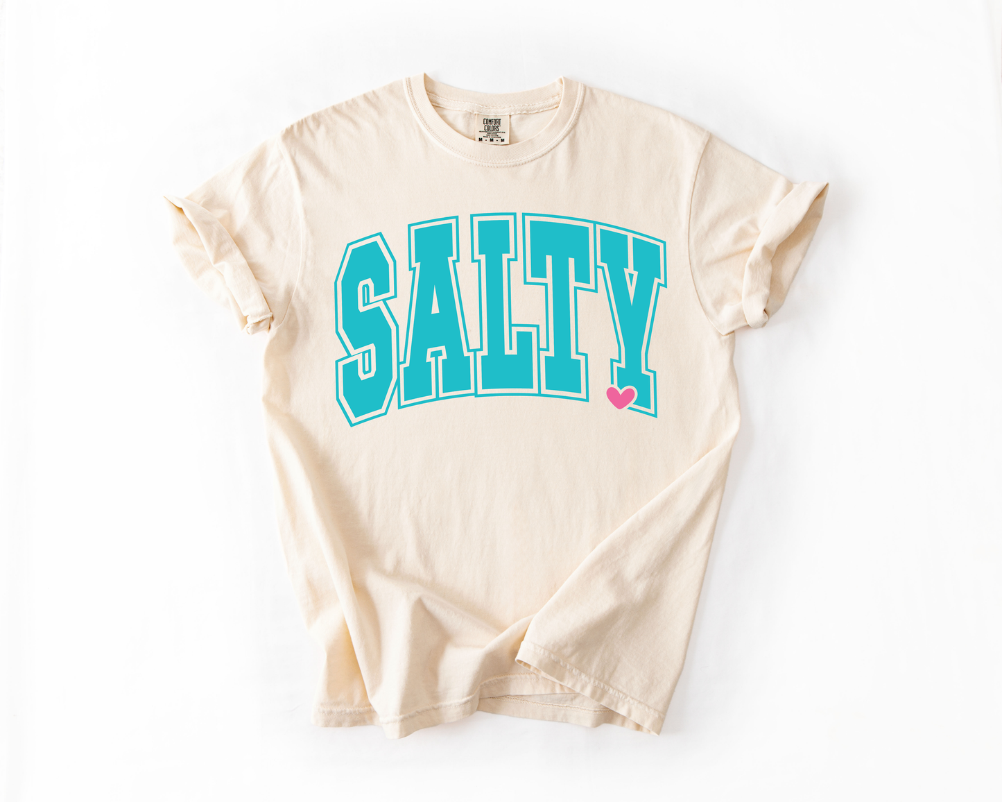 Salty, Beach, Summer, Travel, Vacation, Holiday, Sun, Comfort Colors T-Shirt